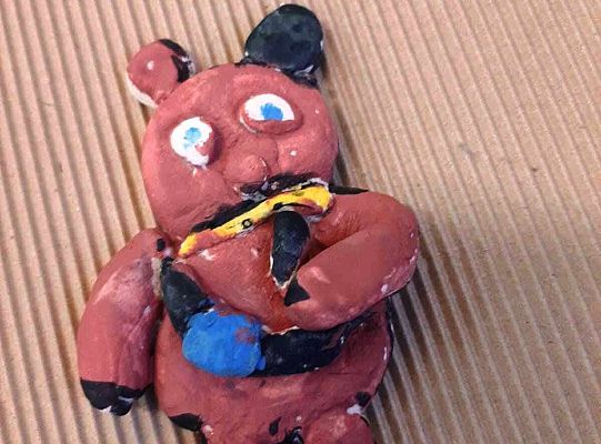 "Dziewczynka i miś"