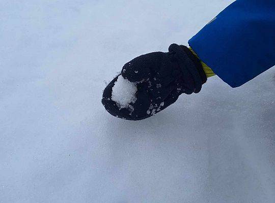 Zimowe zabawy z klasą 1a – zdążyliśmy przed roztopami!