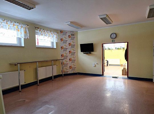 Sala 14a naszą nową (tymczasową) biblioteką:)