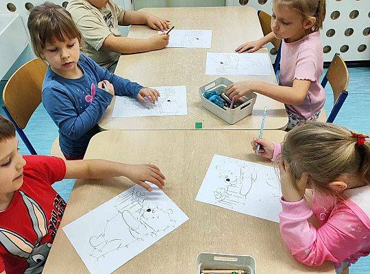 Dzień Kubusia Puchatka z grupą 0c!