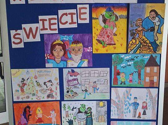 "Moja Babcia, mój Dziadek w baśniowym świecie" konkurs plastyczny dla klas 1-8