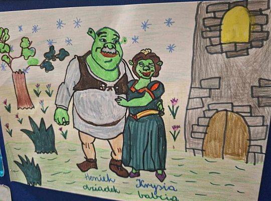 "Moja Babcia, mój Dziadek w baśniowym świecie" konkurs plastyczny dla klas 1-8