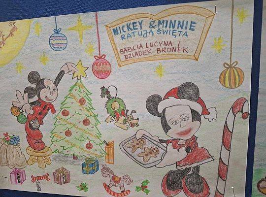 "Moja Babcia, mój Dziadek w baśniowym świecie" konkurs plastyczny dla klas 1-8