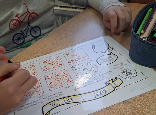 W czasie zastępstwa dzieci ...się nie nudzą