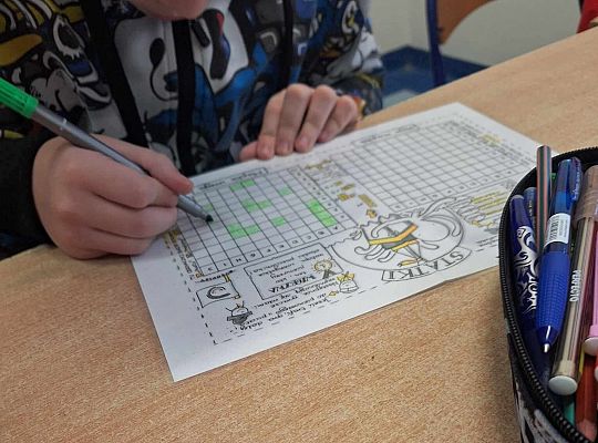 W czasie zastępstwa dzieci ...się nie nudzą