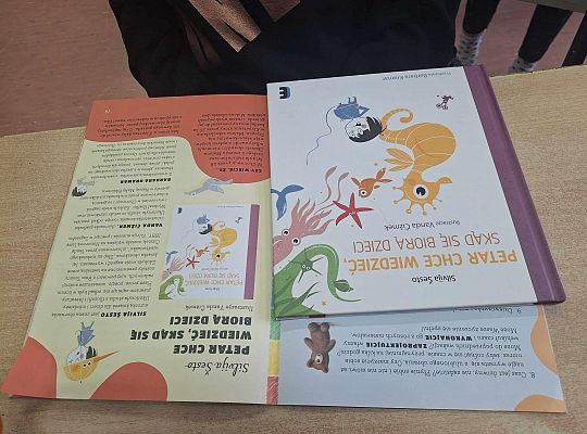 Nasza Mała Biblioteka! spotkanie klasy 3 a z literaturą chorwacką