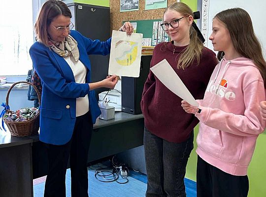 Dzień Sołtysa świętowaliśmy z Panią Marzeną i klasą 6 b