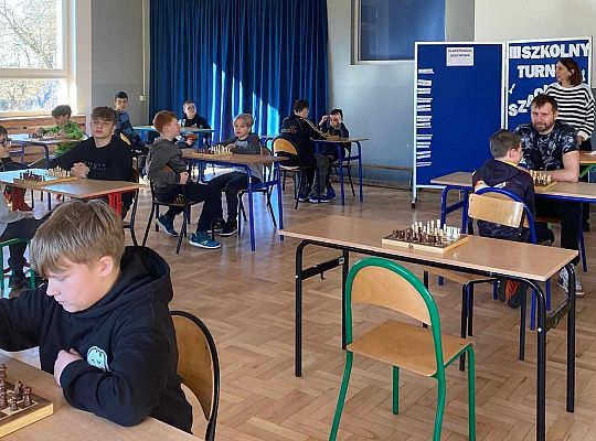 III Szkolny Turniej Szachowy rozegrany