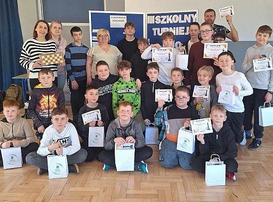 III Szkolny Turniej Szachowy rozegrany