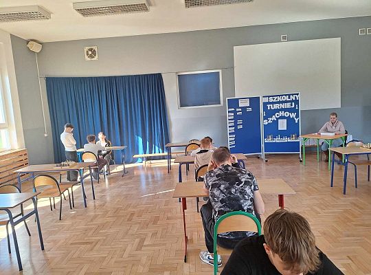 III Szkolny Turniej Szachowy rozegrany