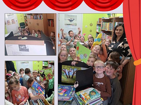 Gościliśmy w naszej małej bibliotece zerówczki