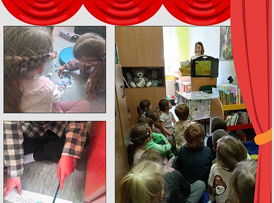 Gościliśmy w naszej małej bibliotece zerówczki