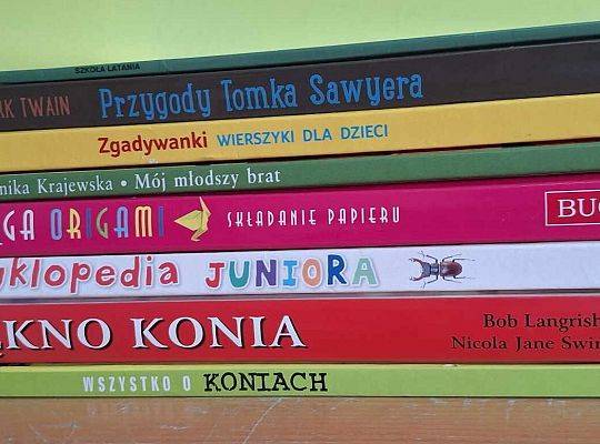 Nasza biblioteka wzbogaciła sie o kolejne ciekawe książki