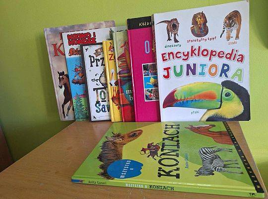 Nasza biblioteka wzbogaciła sie o kolejne ciekawe książki