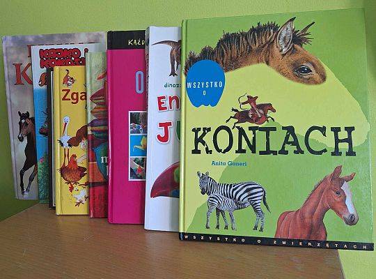 Nasza biblioteka wzbogaciła sie o kolejne ciekawe książki