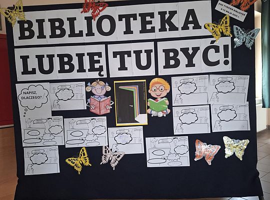 Biblioteka. Lubię Tu być!