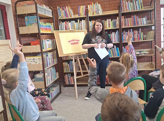 Biblioteka. Lubię Tu być!