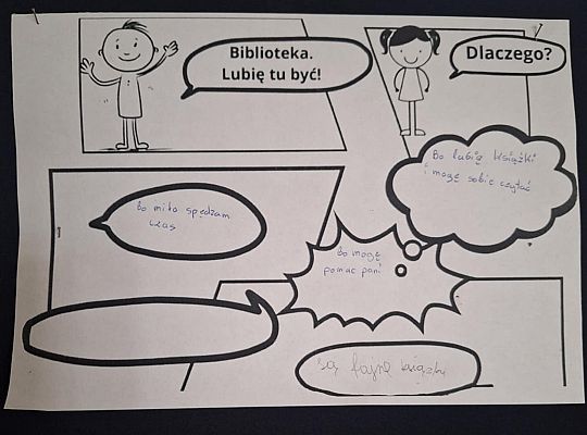 Biblioteka. Lubię Tu być!