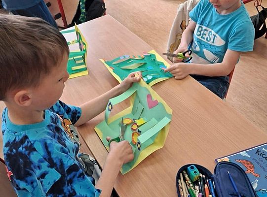 "Książka o każdej porze roku" letnie spotkanie z pierwszakami