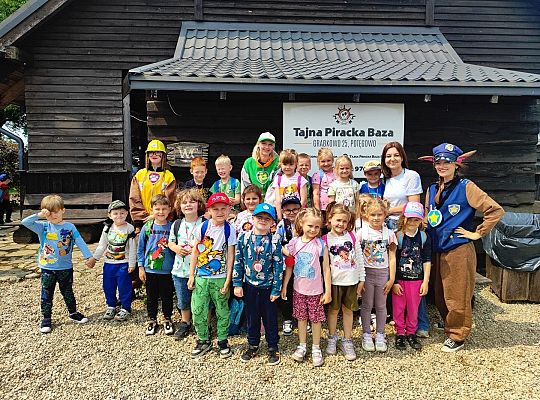Nasze przedszkolaki w Tajnej Bazie Pirackiej