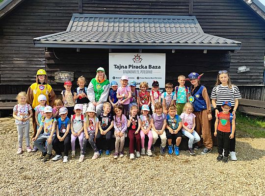 Nasze przedszkolaki w Tajnej Bazie Pirackiej