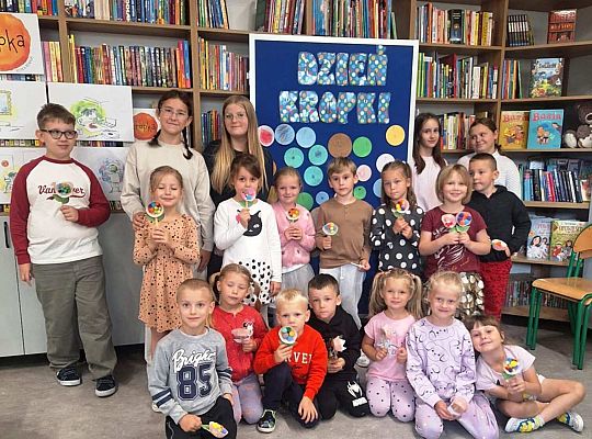 W bibliotece świętowaliśmy Dzień Kropki!