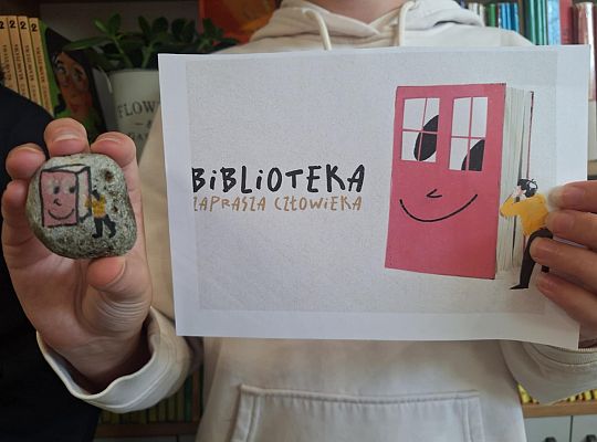 Biblioteka zaprasza człowieka!
