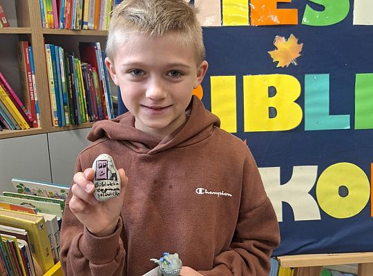 Zabierz mnie do biblioteki! -kamienne poszukiwania zakończone