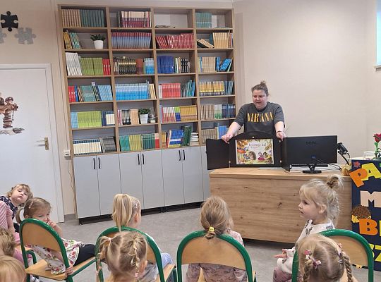 Spotkanie biblioteczne z grupą 0E