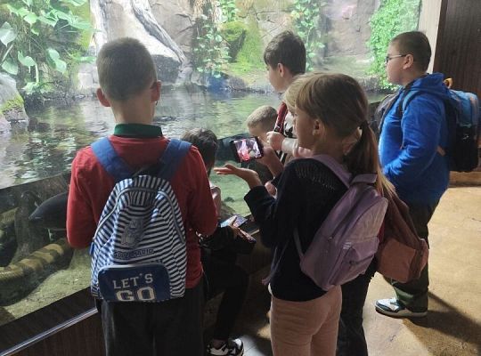 Wycieczka klas trzecich do Oceanarium w Gdyni