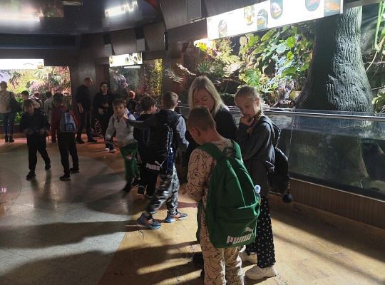 Wycieczka klas trzecich do Oceanarium w Gdyni