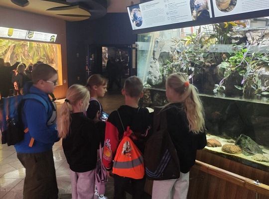 Wycieczka klas trzecich do Oceanarium w Gdyni