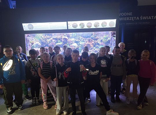 Wycieczka klas trzecich do Oceanarium w Gdyni