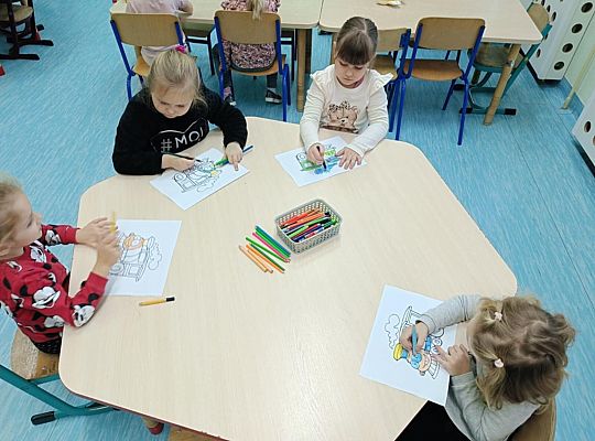 Mądra Mysz poznaje zawód kolejarza