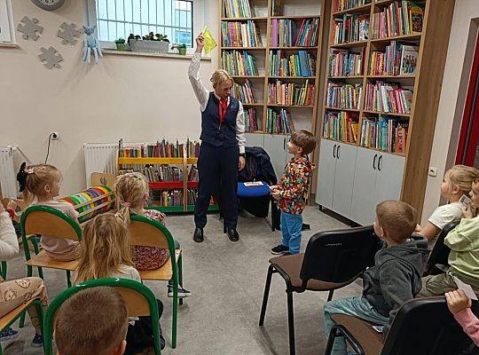 Mądra Mysz poznaje zawód kolejarza