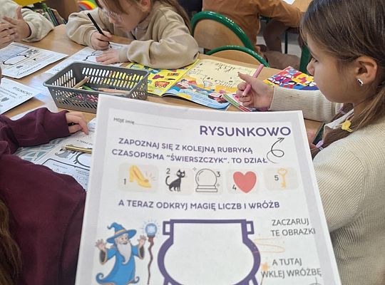 Kontynuujemy przygodę z czasopismem "Świerszczyk"