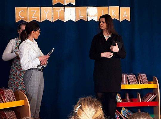 Pasowanie na Czytelników uczniów klas I