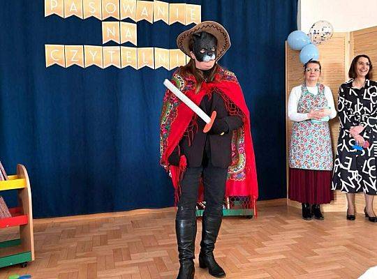 Pasowanie na Czytelników uczniów klas I