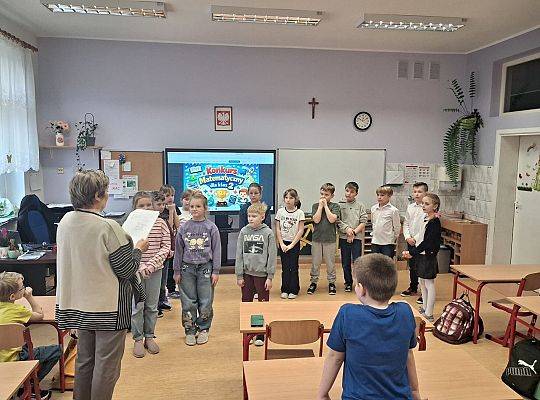 Szkolny konkurs matematyczny klas drugich