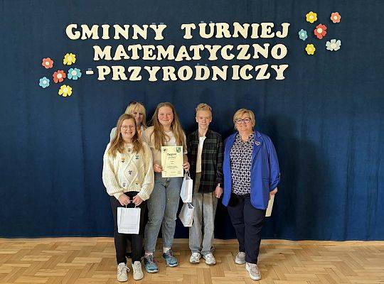 Gminny Turniej Matematyczno-Przyrodniczy dla uczniów klas szóstych