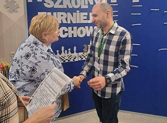 Dziś w bibliotece odbył się IV Szkolny Turniej Szachowy