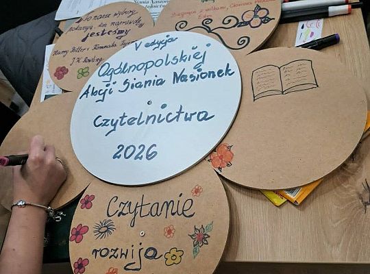 V - jubileuszowa edycja Ogólnopolskiej Akcji Siania Ziarenek Czytelnictwa
