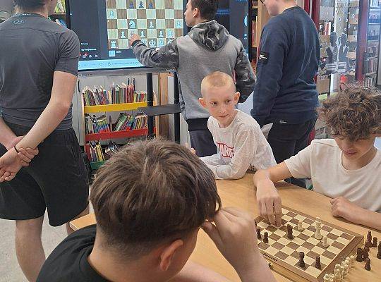 Warsztaty szachowe poprowadzone przez Pana Doriana Kunc z Klubu Szachowego Sg1 Wejherowo