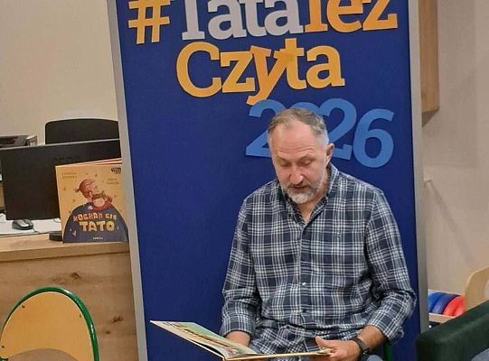 Tata też czyta!