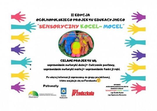 Projekt edukacyjny "Sensoryczny kogel -  mogel "