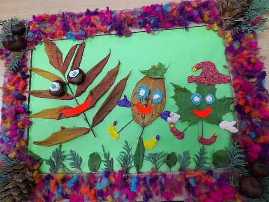 Jesienne duszki, leśne skrzaty