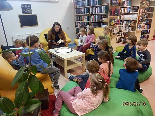 Przedszkolaki z wizytą w "Cukierni pana Pączka"