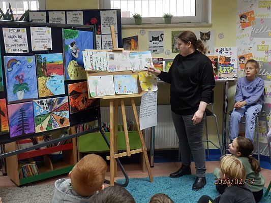 Odczarowujemy czytanie, z kotem Garfildem i klasą 2 b  !