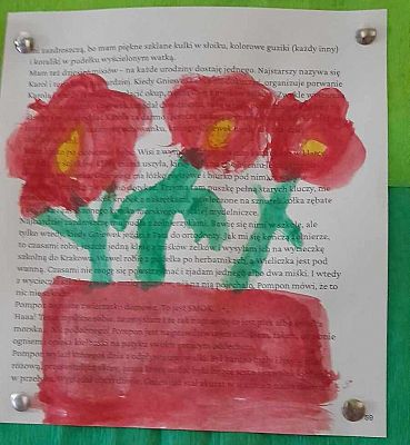 Warsztaty plastyczne z klasą 3 b