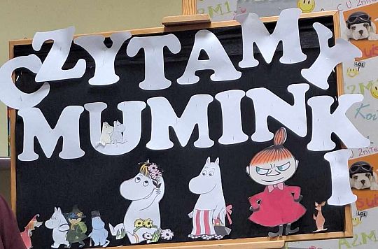 CZYTALIŚMY MUMINKI :)